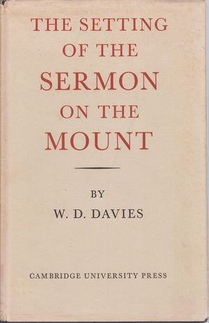 The Setting of the Sermon on the Mount,Used