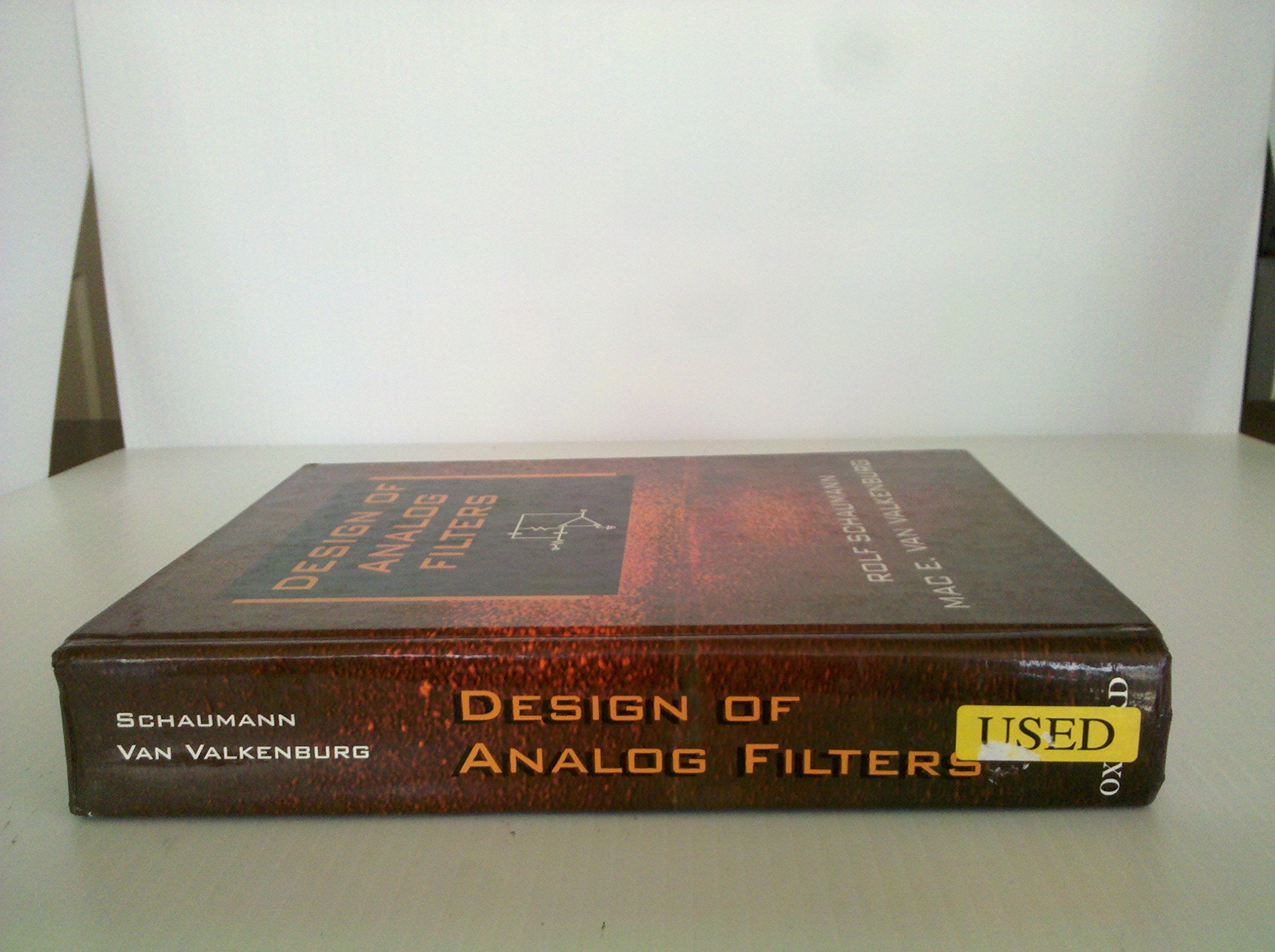 Design Of Analog Filters