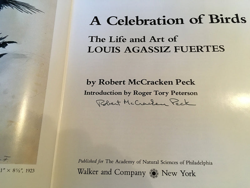 A Celebration of Birds: The Life and Art of Louis Agassiz Fuertes,Used