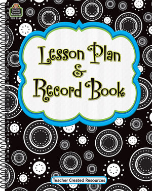 Teacher Created Resources Crazy Circles Lesson Plan & Record Book,Used