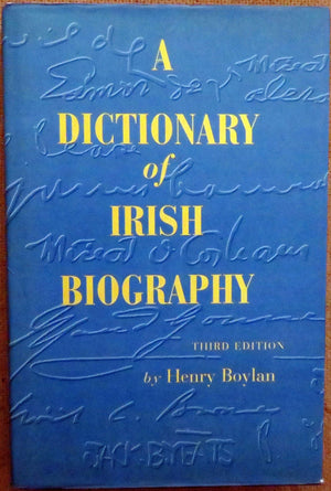 A Dictionary of Irish Biography,Used