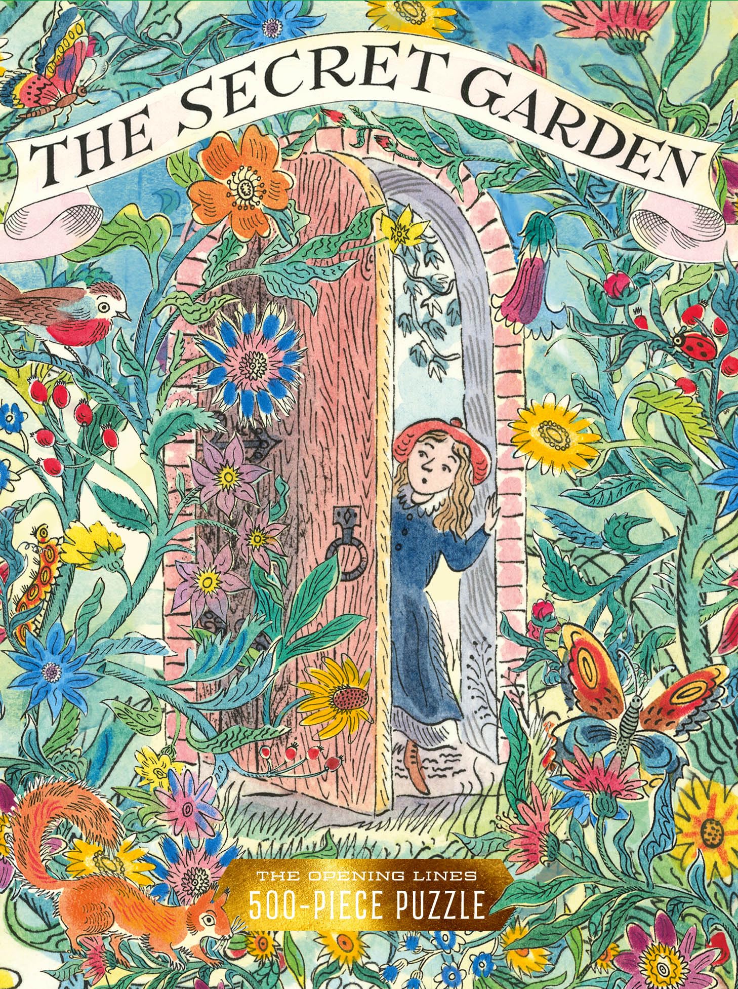The Secret Garden: The Opening Lines: A 500Piece Jigsaw Puzzle