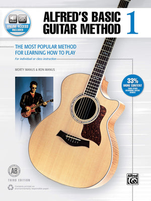 Alfred's Basic Guitar Method, Bk 1: The Most Popular Method for Learning How to Play, Book & Online Audio (Alfred's Basic Guitar,Used