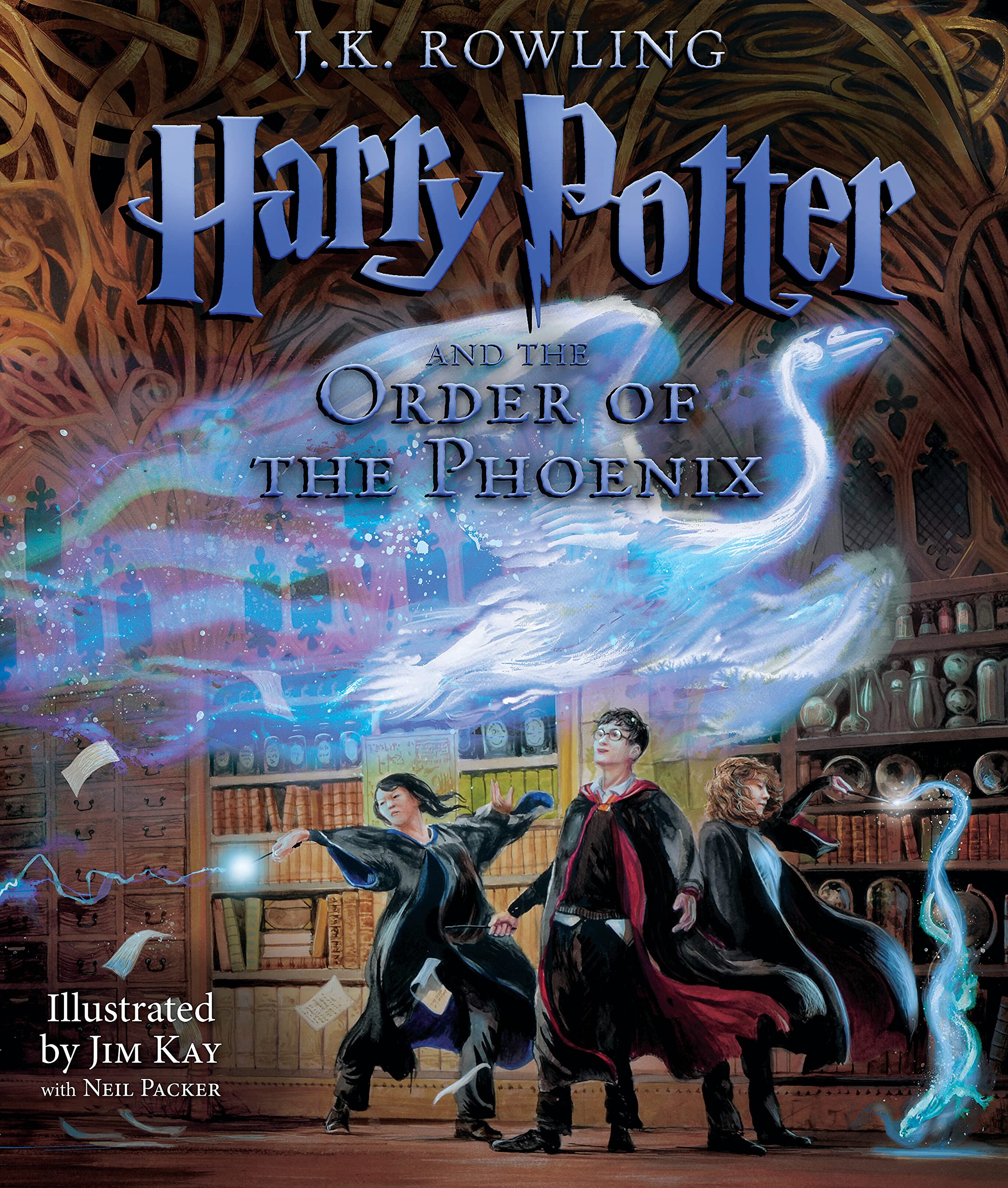 Harry Potter And The Order Of The Phoenix: The Illustrated Edition (Harry Potter, Book 5),New