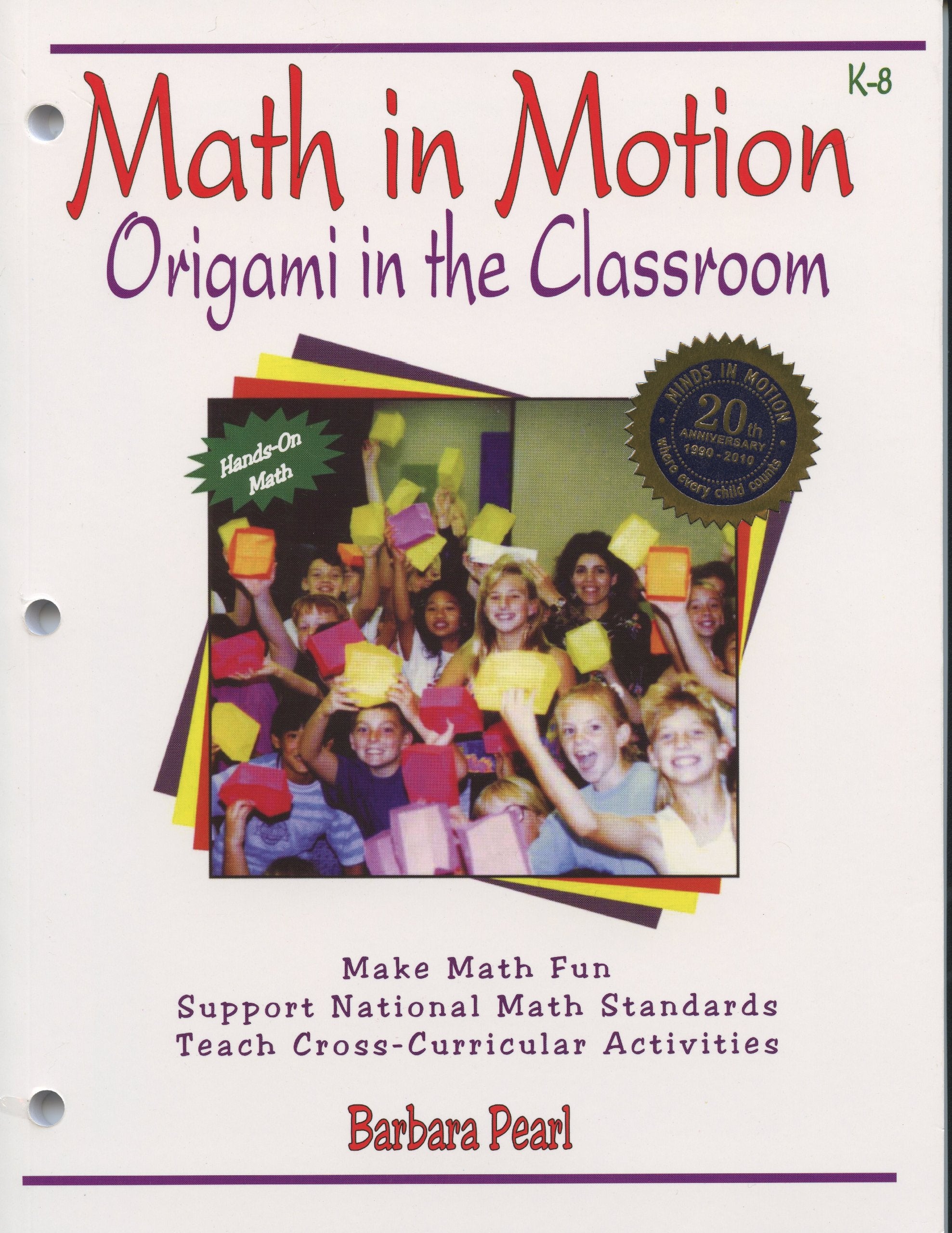 Math in Motion: Origami in the Classroom, K8,Used