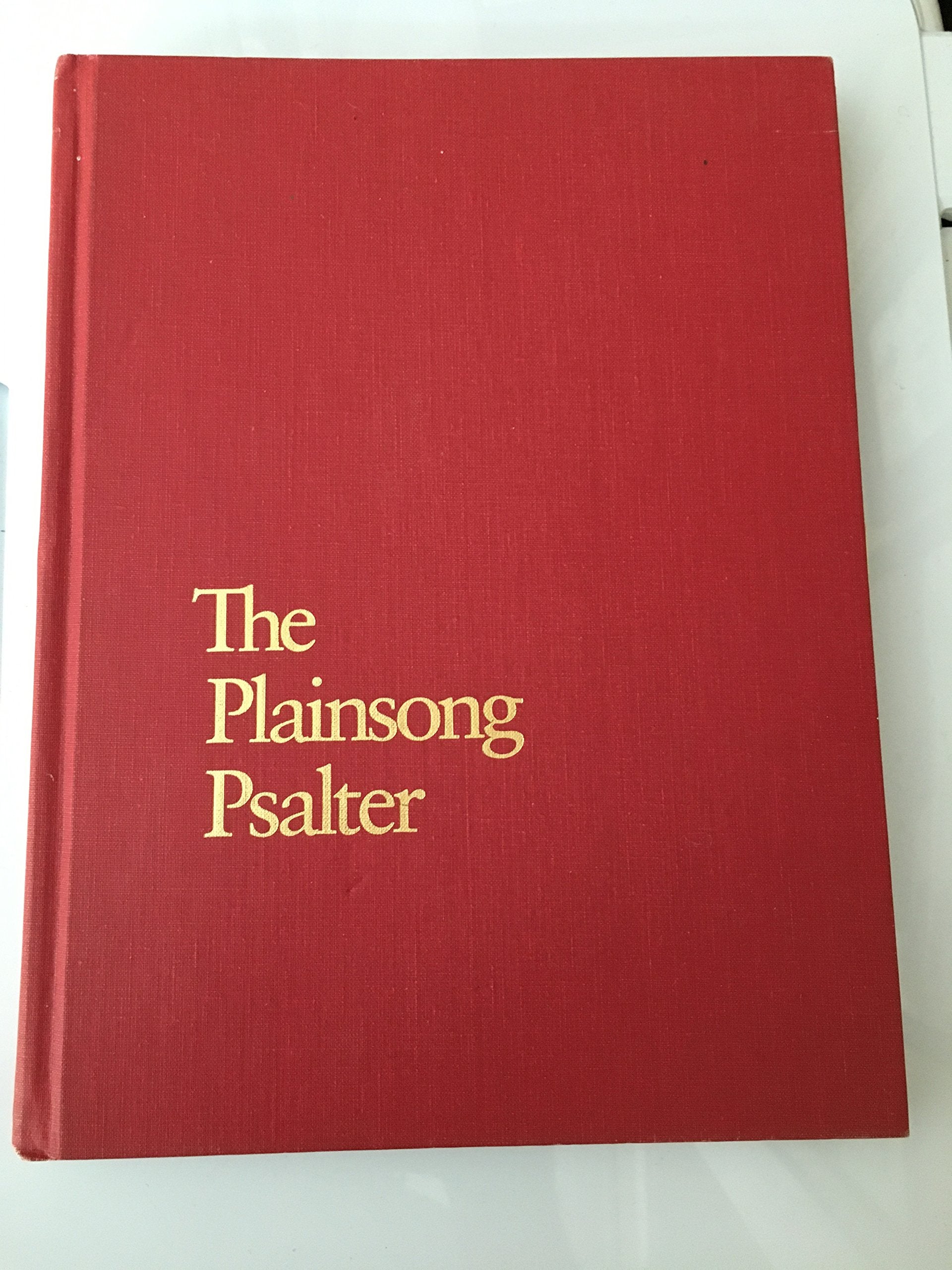 Plainsong Psalter,Used