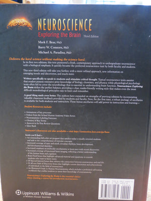 Neuroscience: Exploring the Brain, 3rd Edition,Used