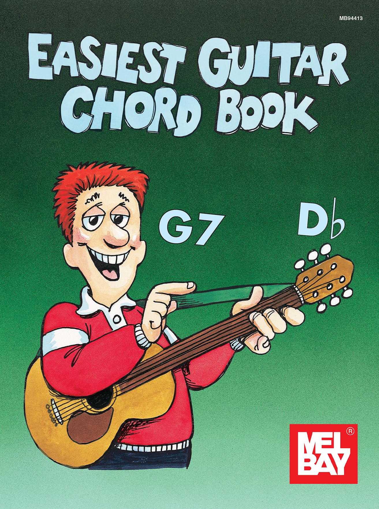 Mel Bay Easiest Guitar Chord Book,New
