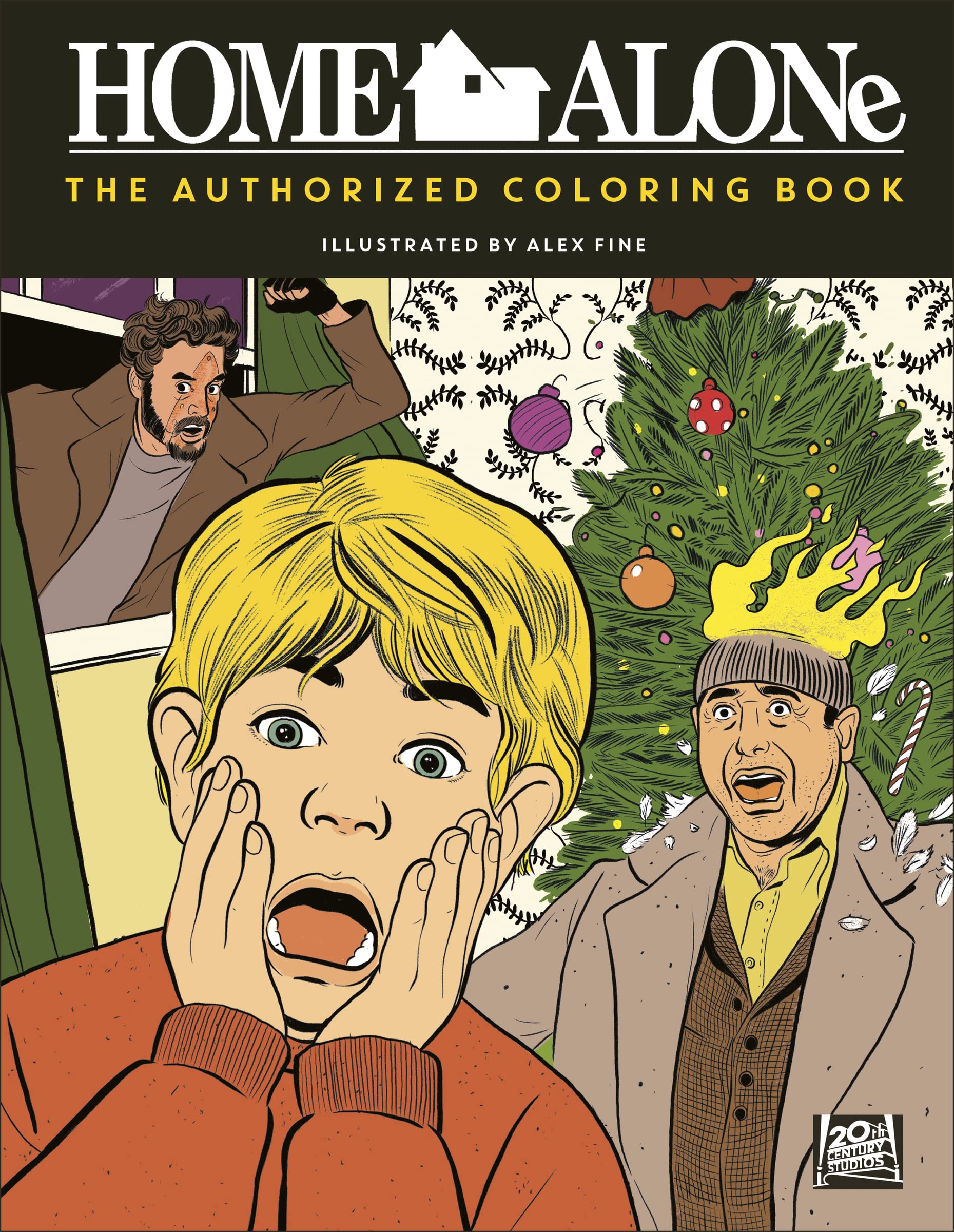 Harper Paperbacks Home Alone Coloring Book - Authorized Edition for Fans
