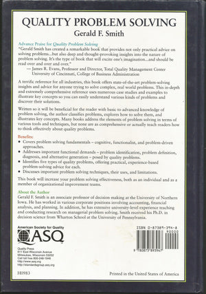 Quality Problem Solving,Used