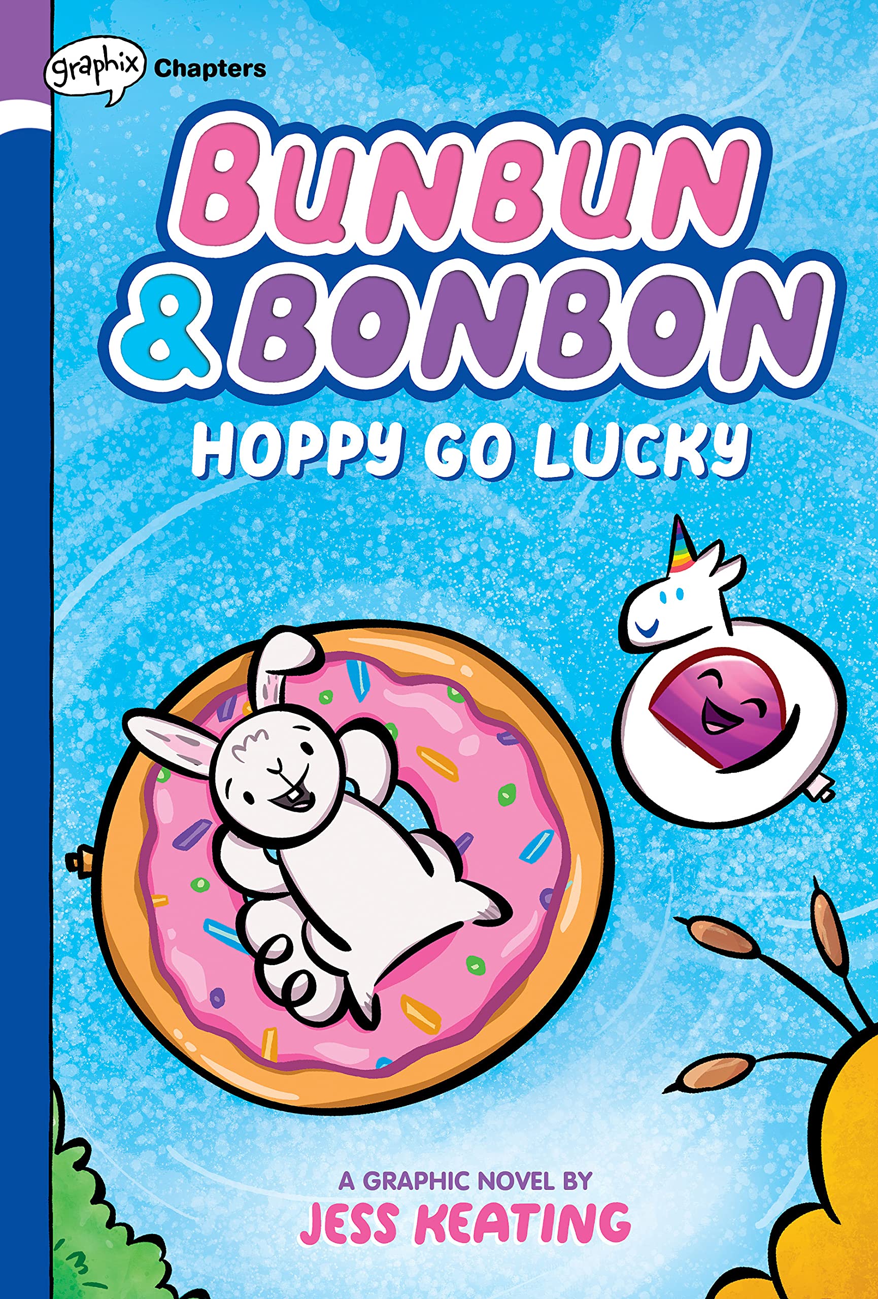 Hoppy Go Lucky: A Graphix Chapters Book (Bunbun & Bonbon #2) (2),Used