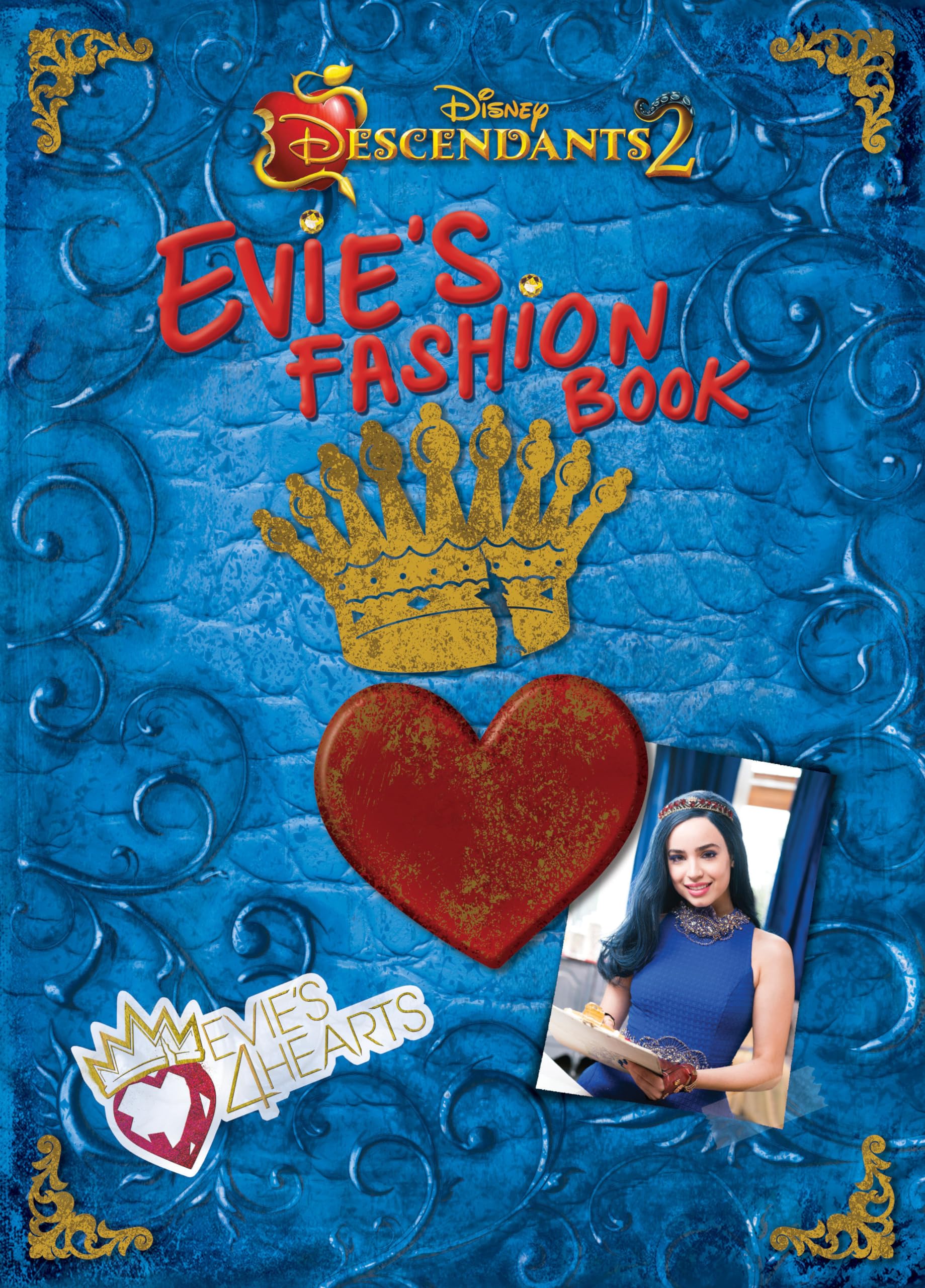 Descendants 2 Evies Fashion Book (Disney Descendants 2)-New Condition