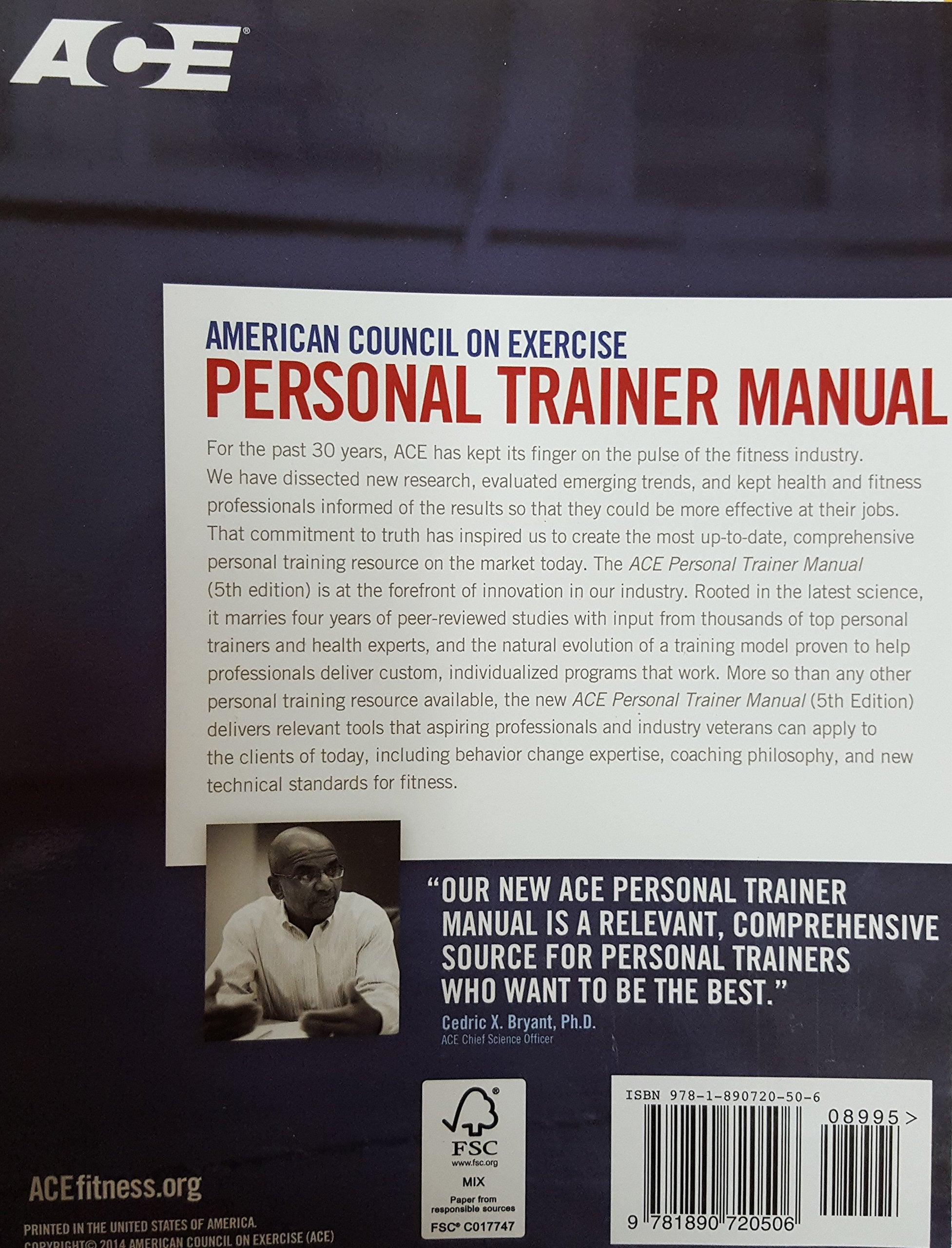 Example Product Manufacturer American Council on Exercise Personal Trainer Manual, 5th Edition - Essential Guide for Personal Trainers