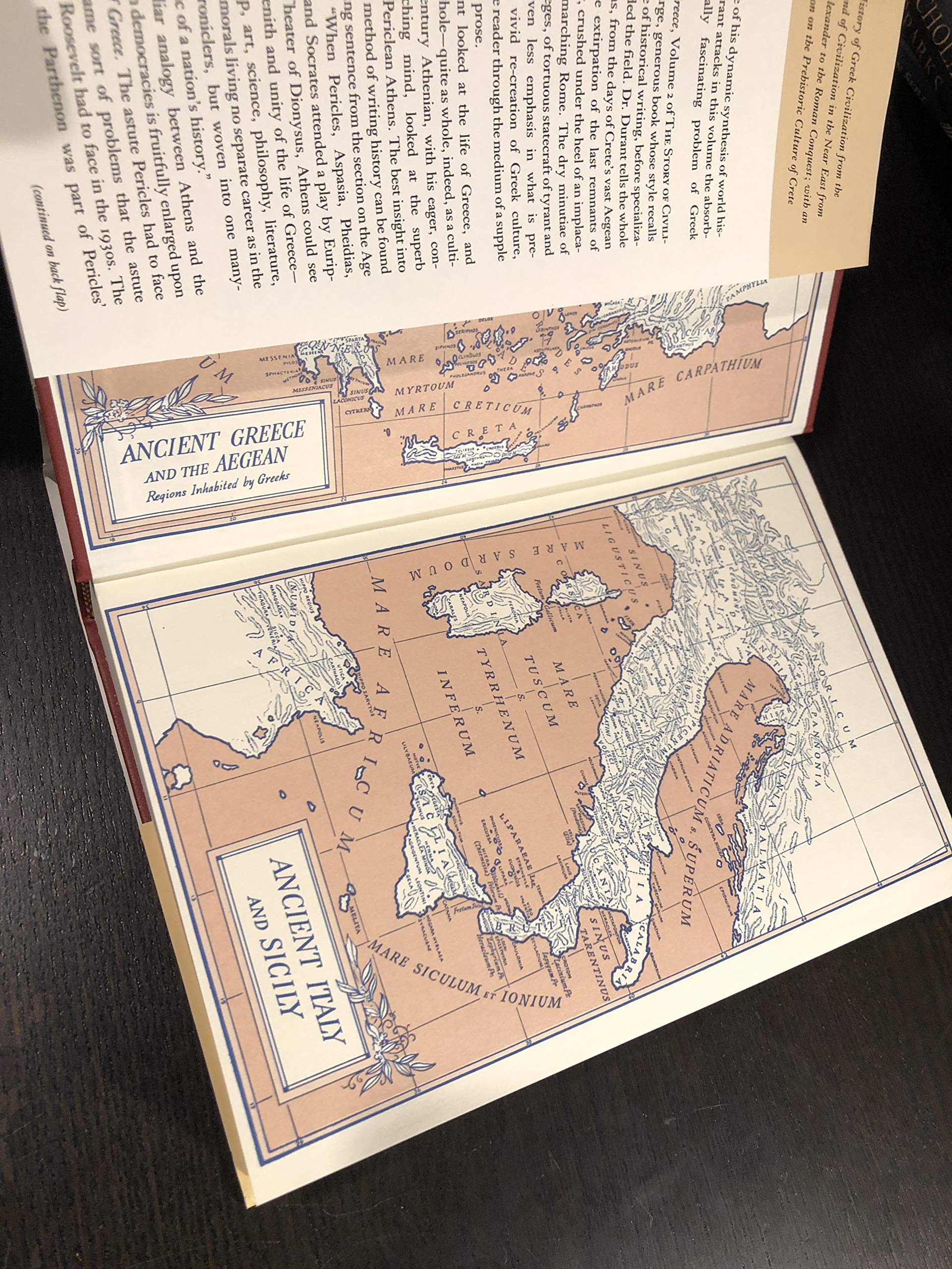 The Story of Civilization, Vol II: The Life of Greece by Will Durant.,Used