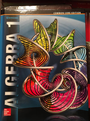 Algebra 1, Common Core Edition, McGraw Hill (MERRILL ALGEBRA 1),Used