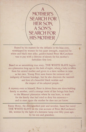 The White Slave,New