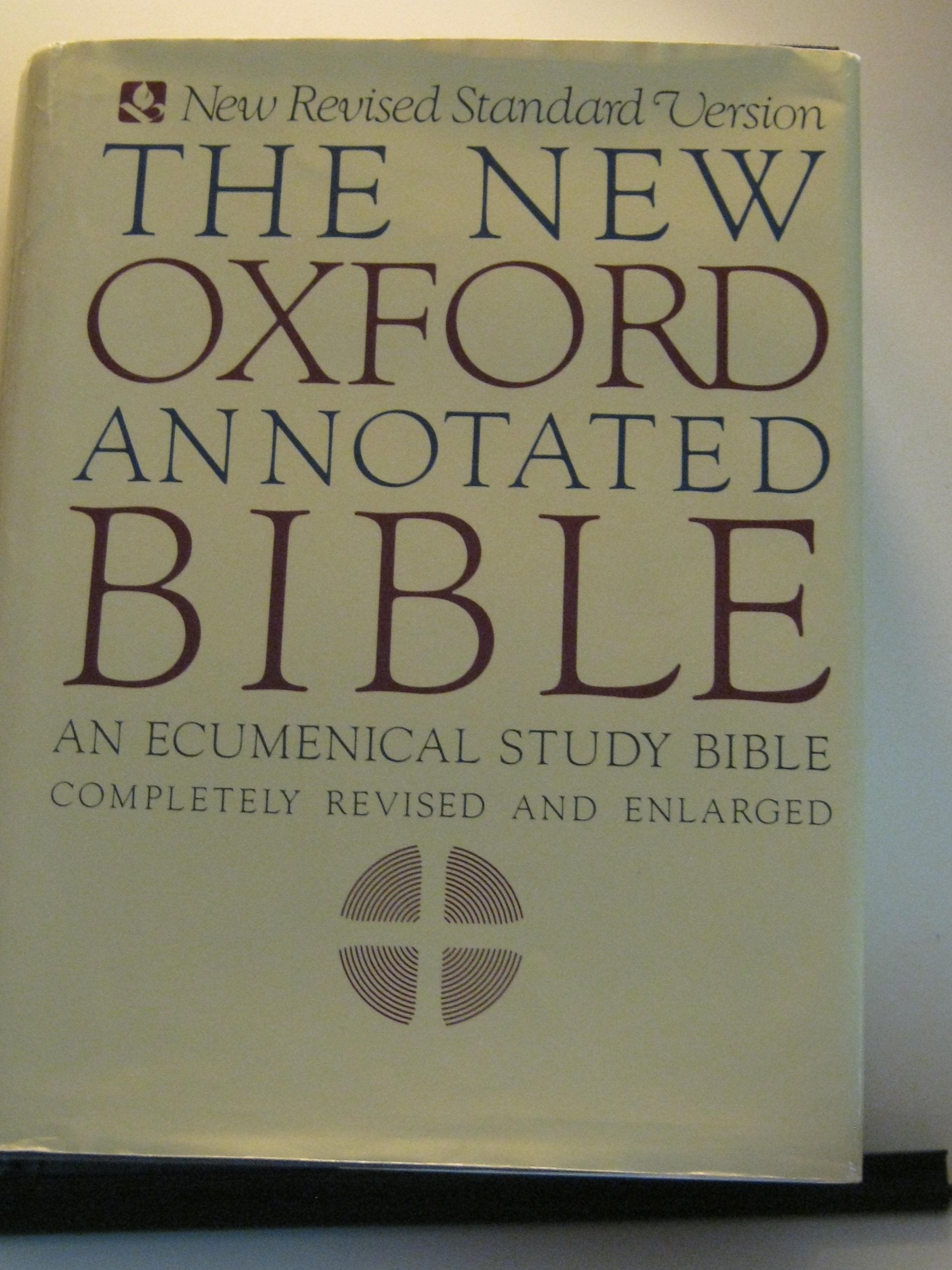 The New Oxford Annotated Bible, New Revised Standard Version,New