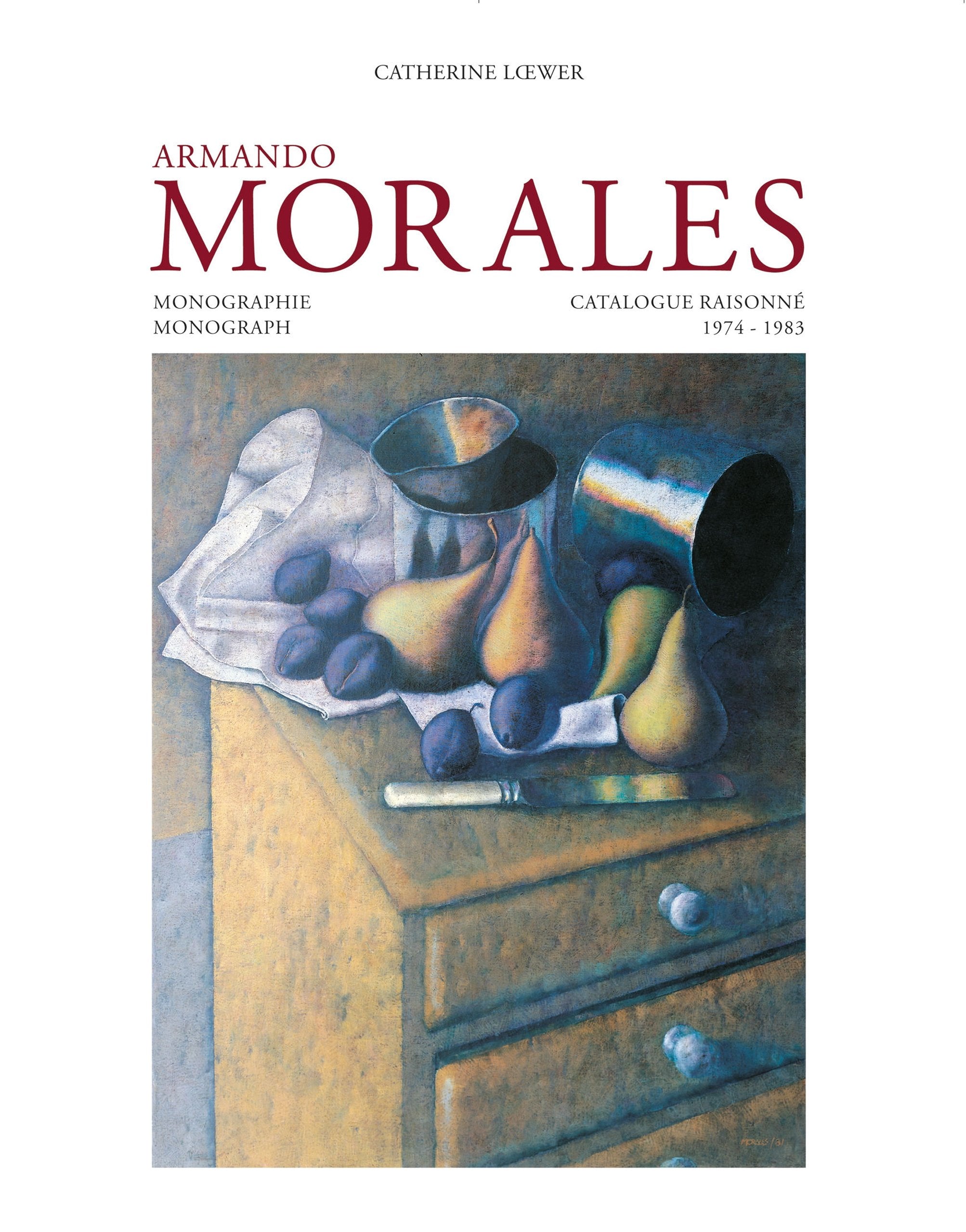 Armando Morales, Monograph And Catalogue Raisonne, 1974  2004 (3 Volume Set),Used