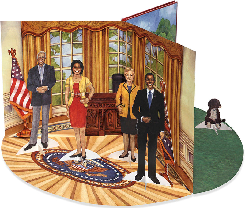 Welcome to the White House (A Book and Paper Doll FoldOut Play Set),Used