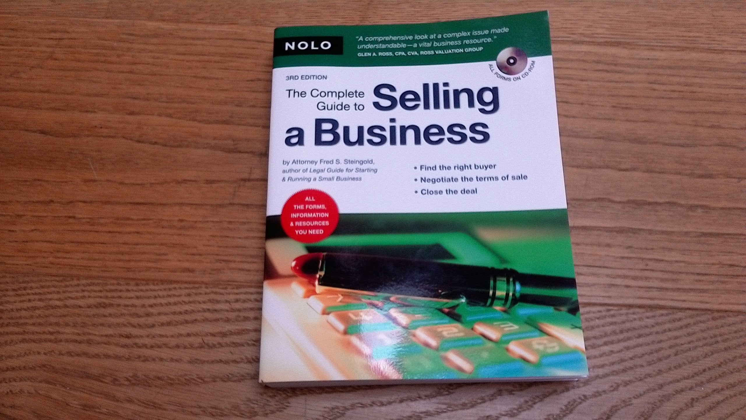 Complete Guide to Selling a Business, The,Used