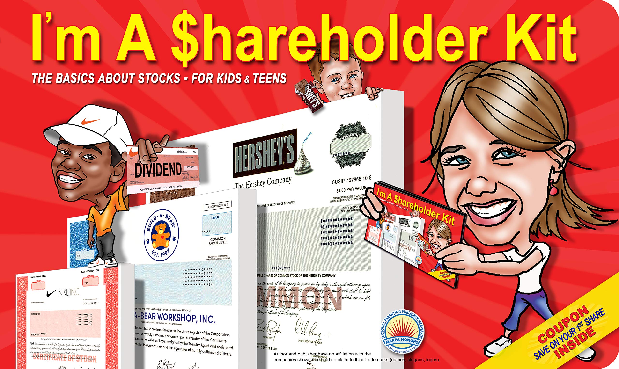 I m A Shareholder Kit: The Basics About Stocks  For Kids/Teens