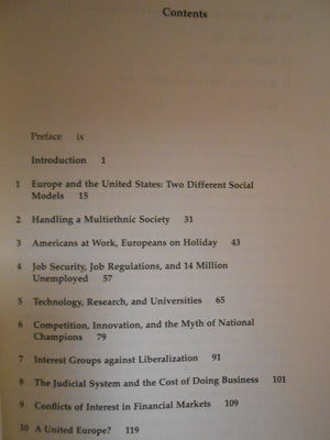 The Future of Europe: Reform or Decline (Mit Press),Used