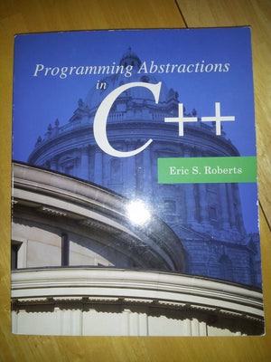 Programming Abstractions in C++,Used