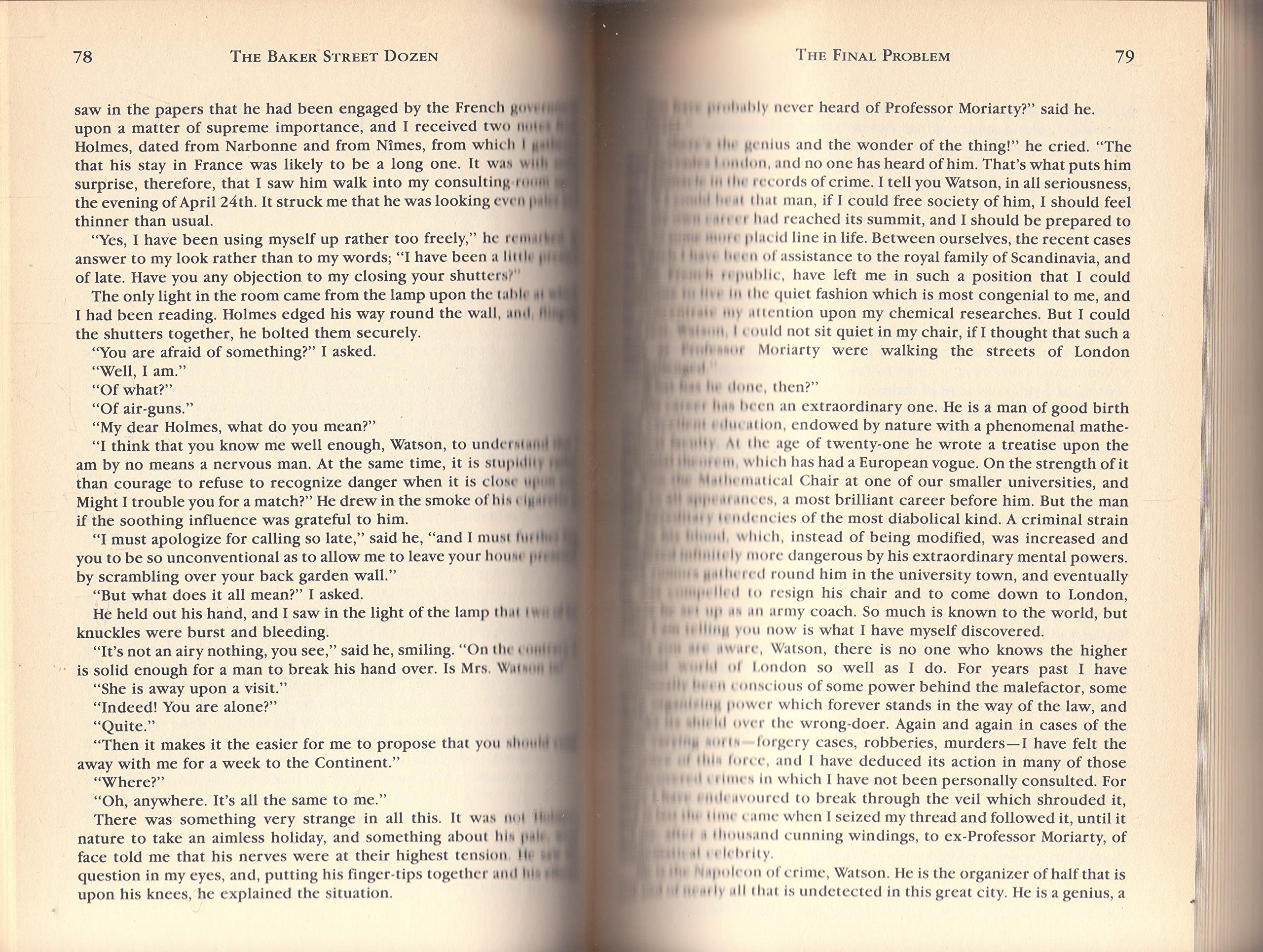 The Baker Street Dozen: Sir Arthur Conan Doyles Thirteen Favorite Sherlock Holmes Stories,Used