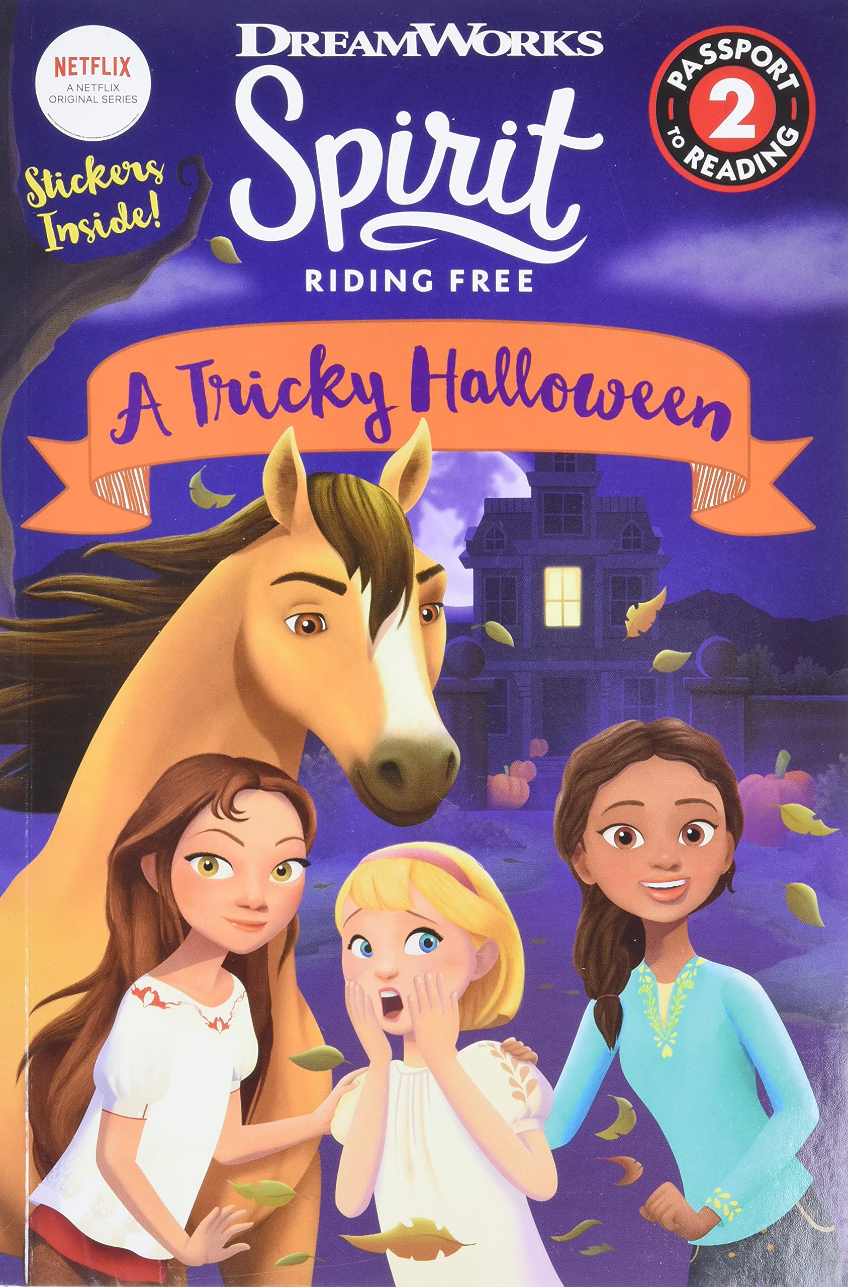 Spirit Riding Free: A Tricky Halloween (Passport To Reading Level 2)