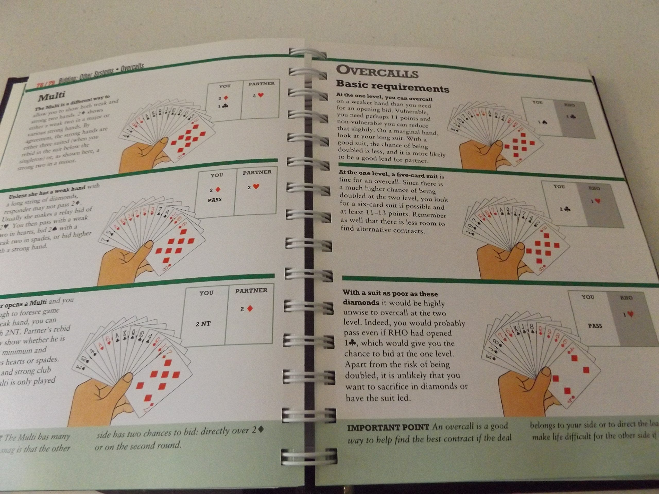 The Bridge Player's Bible: Illustrated Strategies for Staying Ahead of the Game,Used