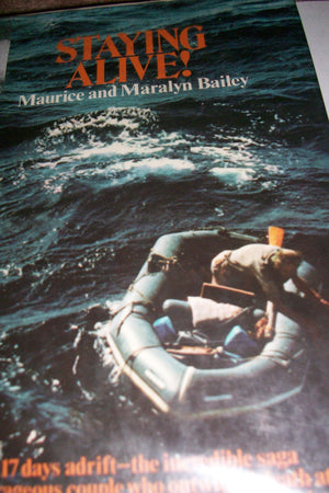 Staying Alive! 117 Days Adrift,Used