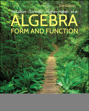 Algebra: Form and Function,Used