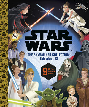 Star Wars Episodes I  IX: a Little Golden Book Collection (Star Wars),New