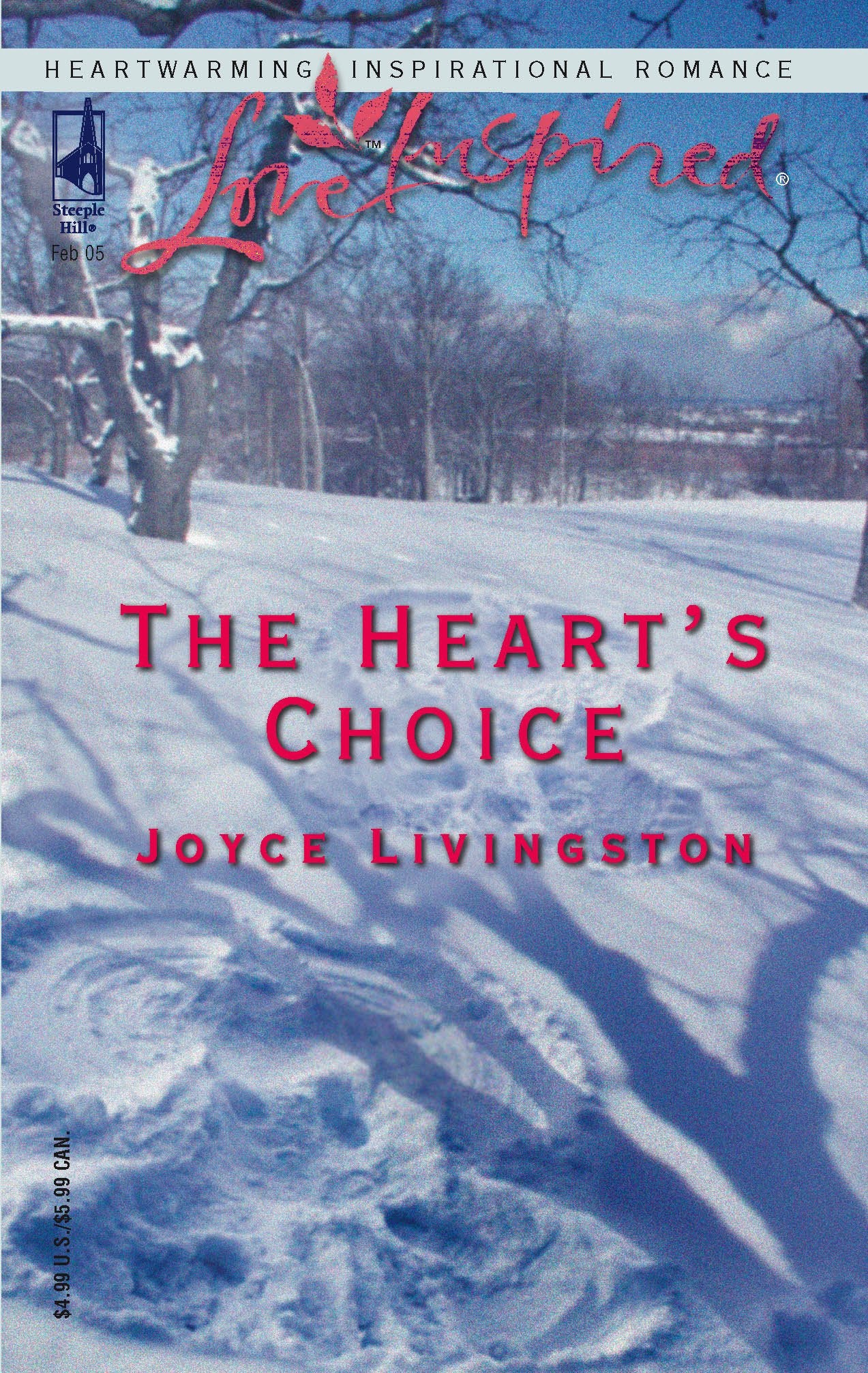 The Heart's Choice (Love Inspired #290),Used