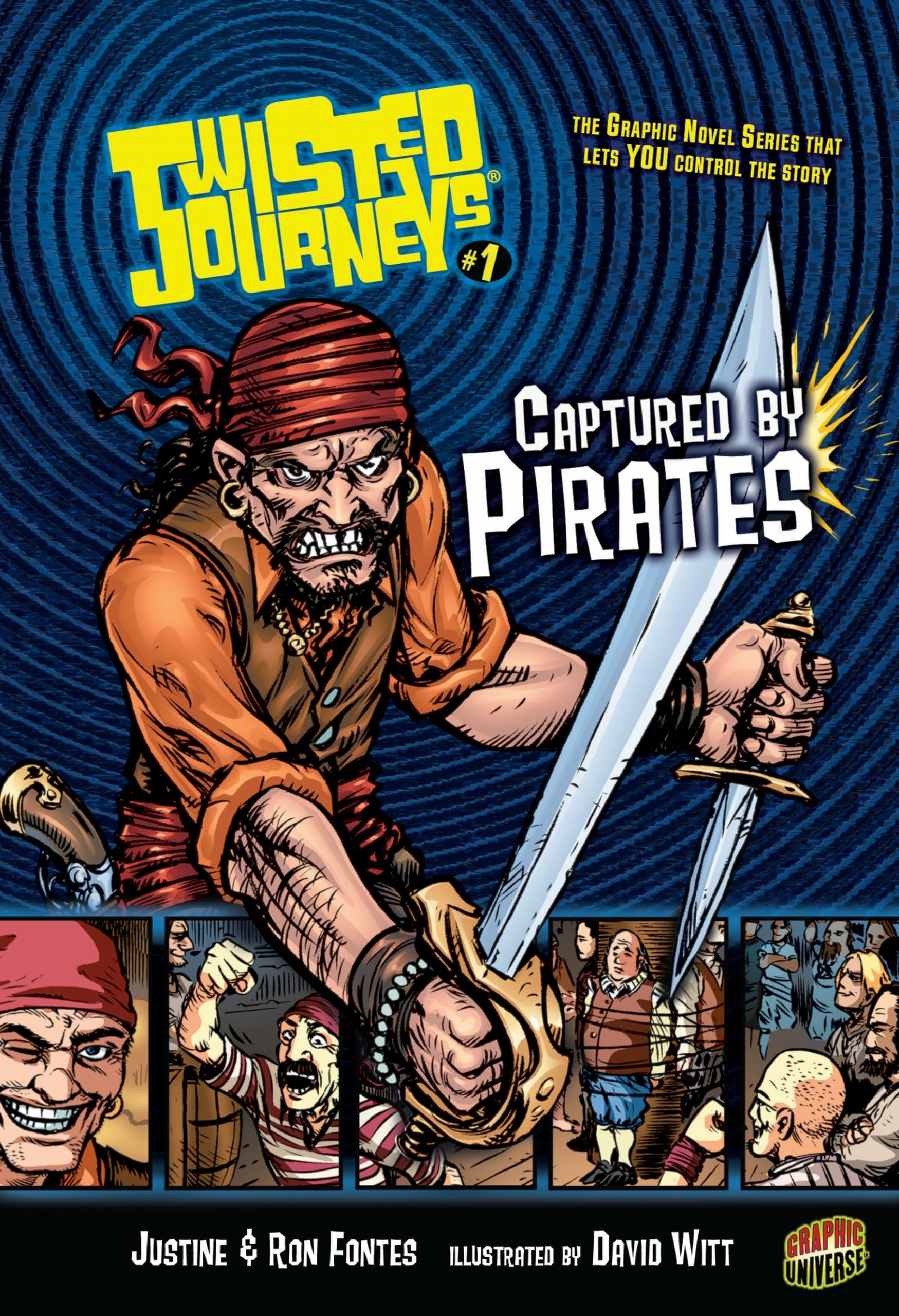 Captured By Pirates: Book 1 (Twisted Journeys ),New
