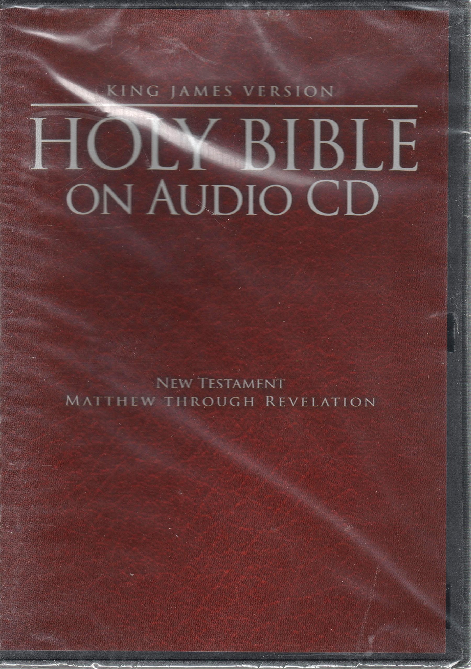 King James Version Holy Bible on MP3 audio CD(New Testament) by Braun media (20081001)