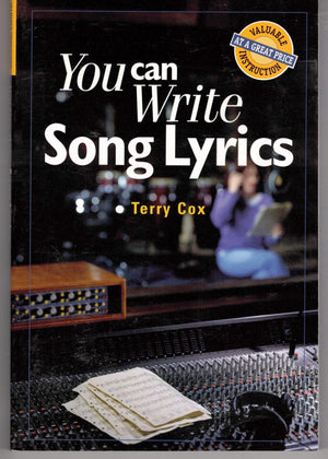 You Can Write Song Lyrics,New