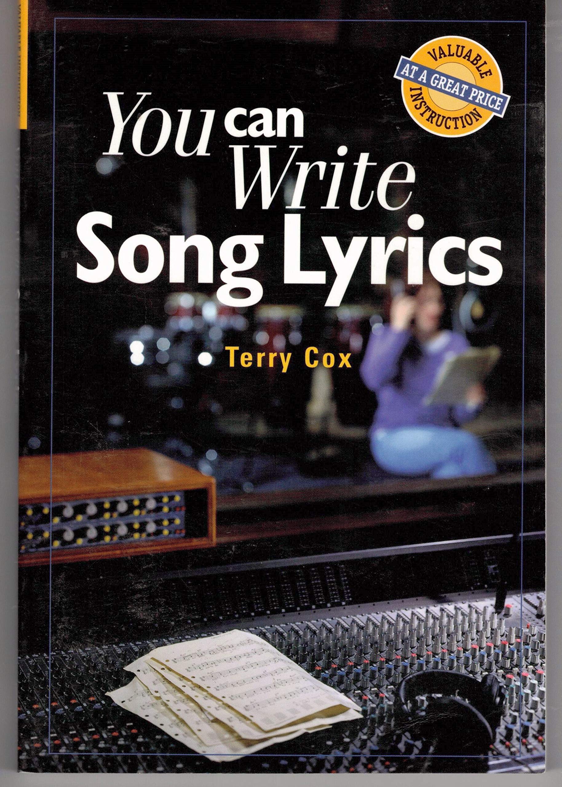 You Can Write Song Lyrics,Used