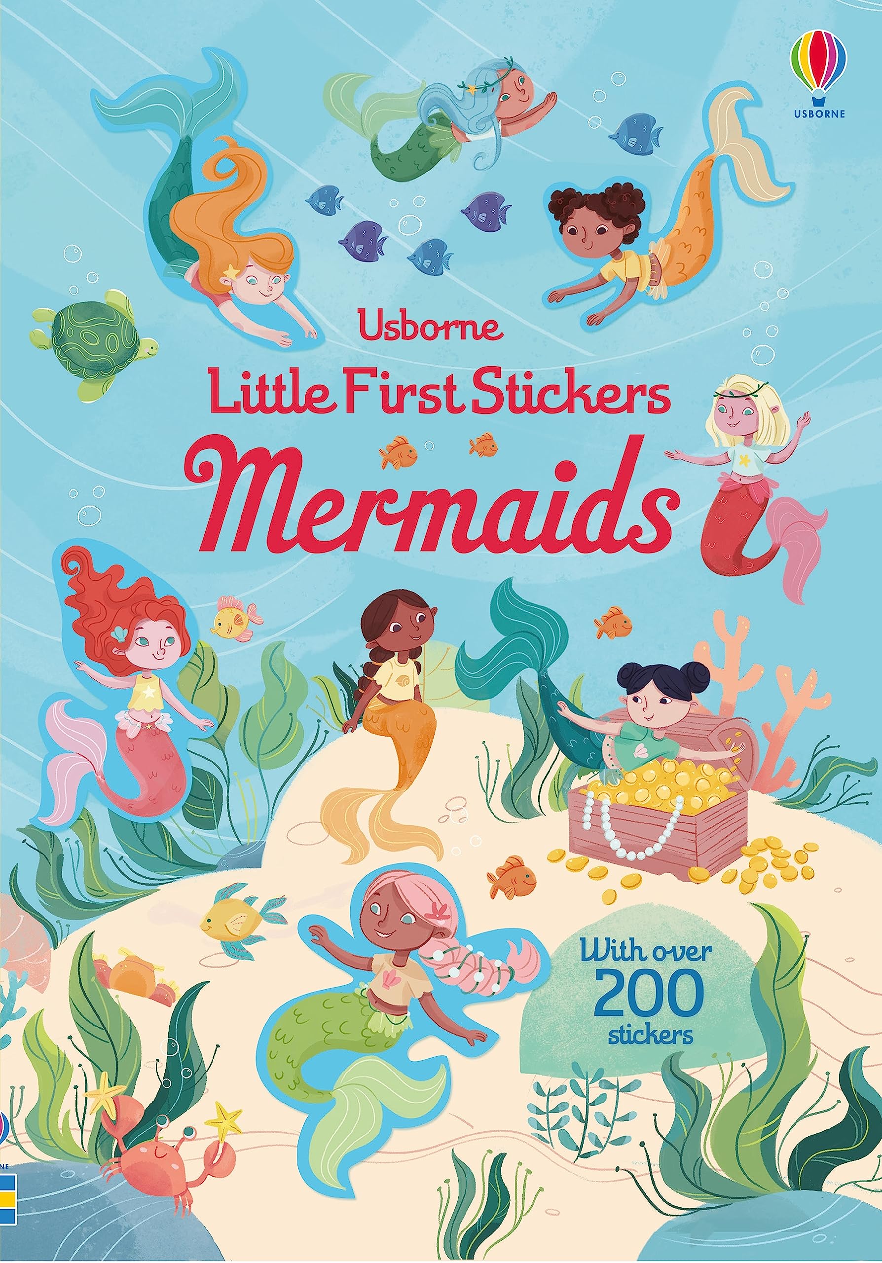 Little First Stickers Mermaids,Used