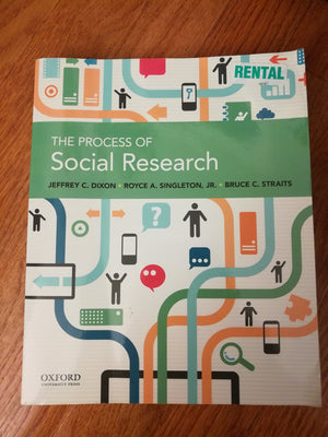 The Process Of Social Research,Used