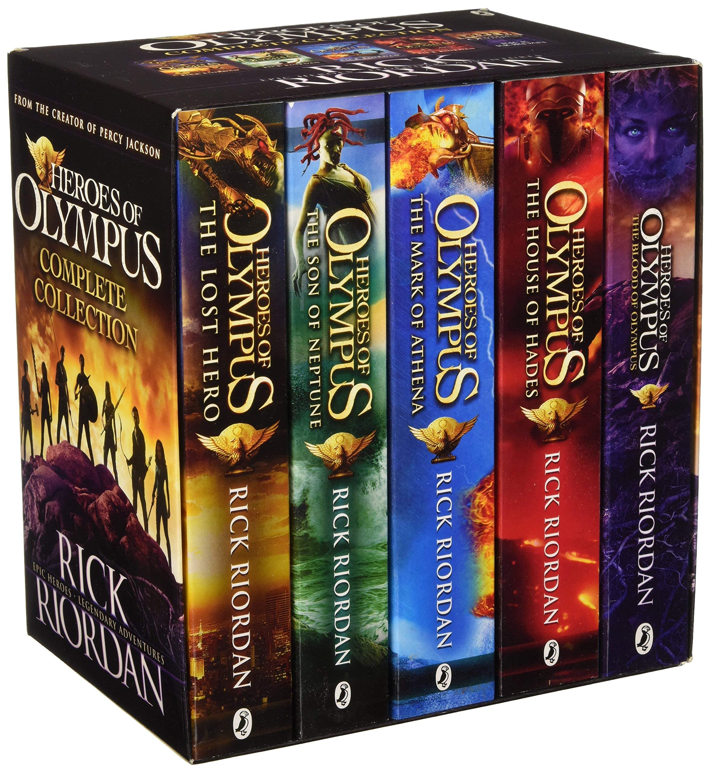 The Heroes Of Olympus  The Complete Series [Boxed Set] [Newest Set]