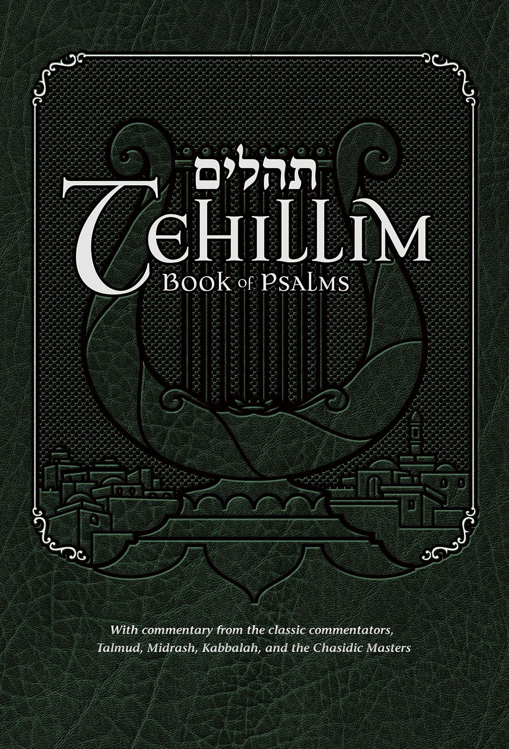 Tehillim  Book of Psalms with English Translation & Commentary: With Commentary from the Talmud, Midrash, Kabbalah, Classic Com,Used