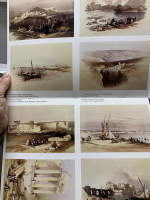 The Holy Land in Classic Lithographs: 24 Cards (Dover Postcards),Used