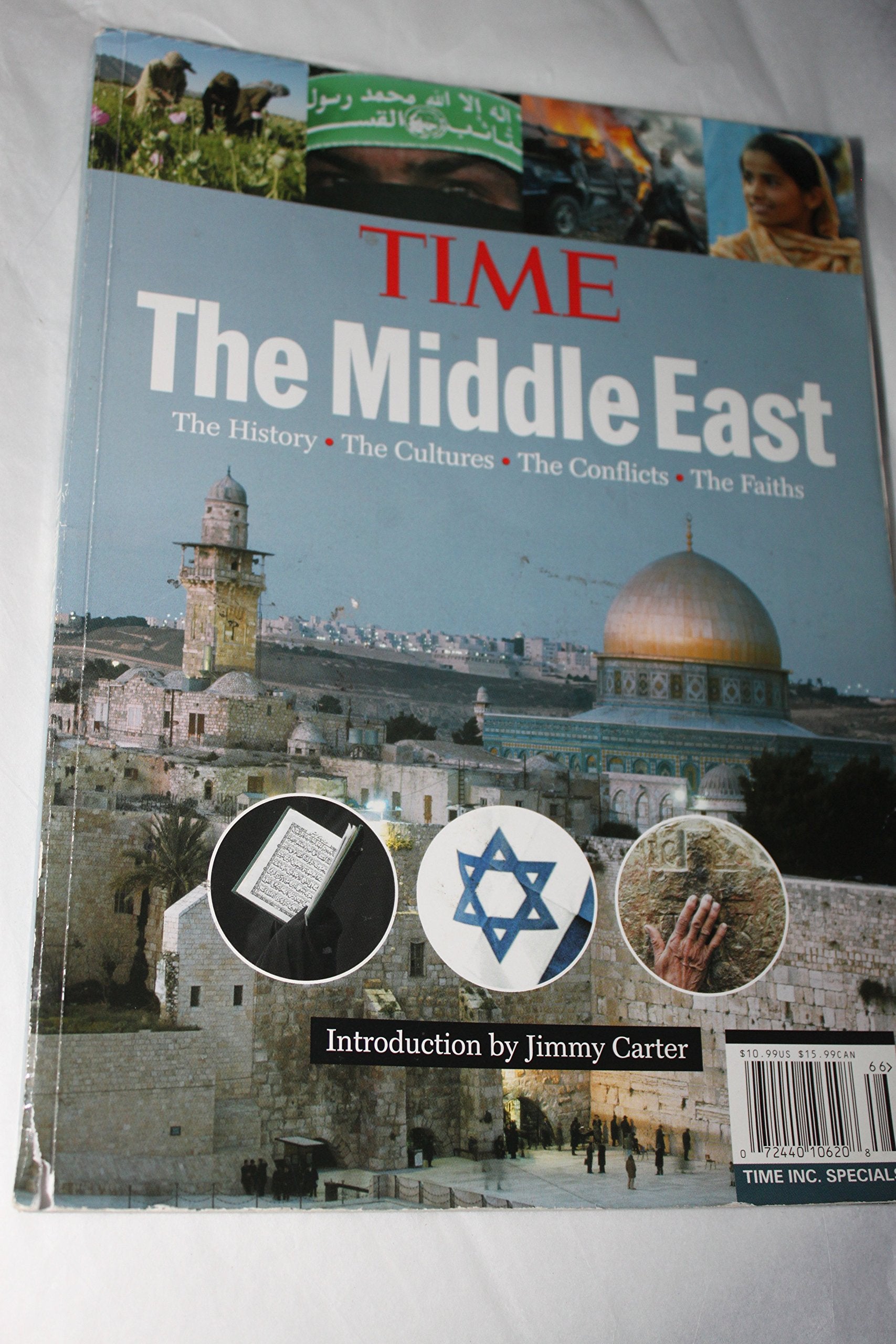 Time: The Middle East: The History, the Conflict, the Culture, the Faiths,Used