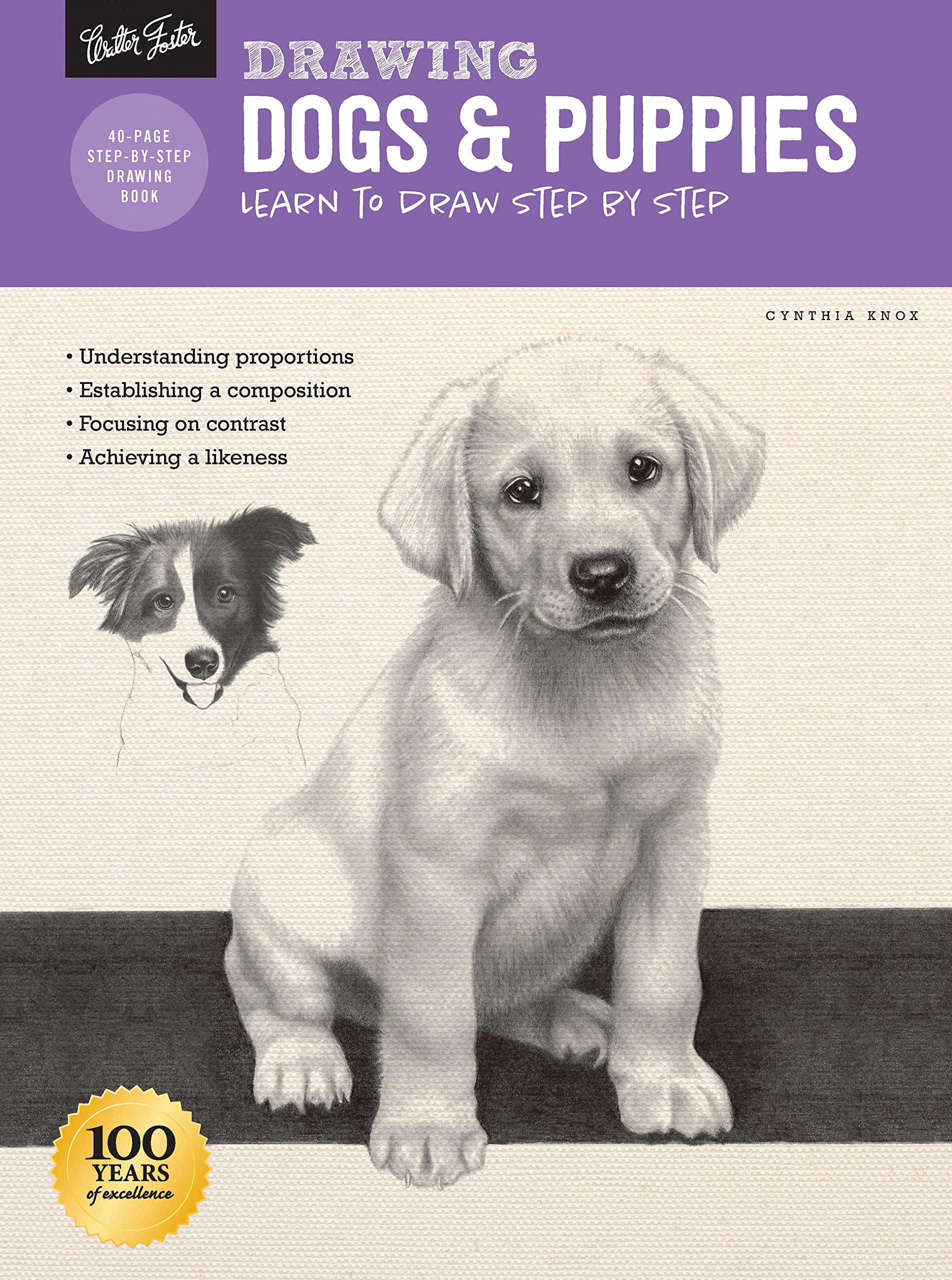 Drawing: Dogs & Puppies: Learn To Draw Step By Step (How To Draw & Paint)