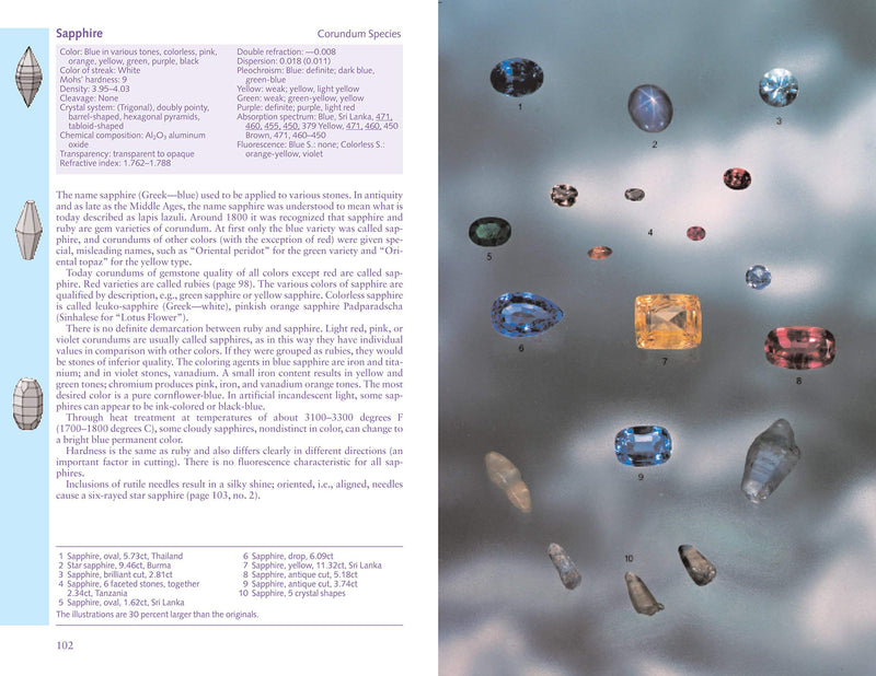 Gemstones of the World: Newly Revised Fifth Edition by Union Square & Co. - Comprehensive Guide to Gemstone Identification and Characteristics