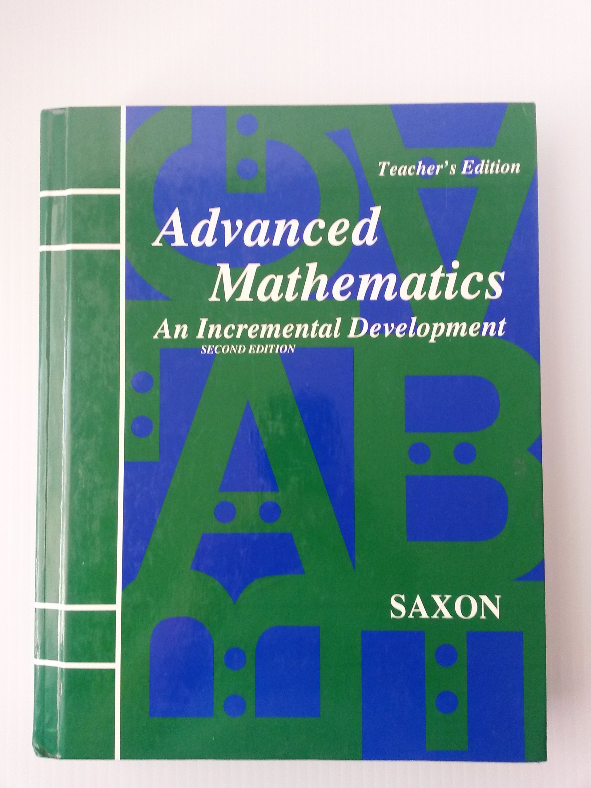 Advanced Math: An Incremental Development,Used