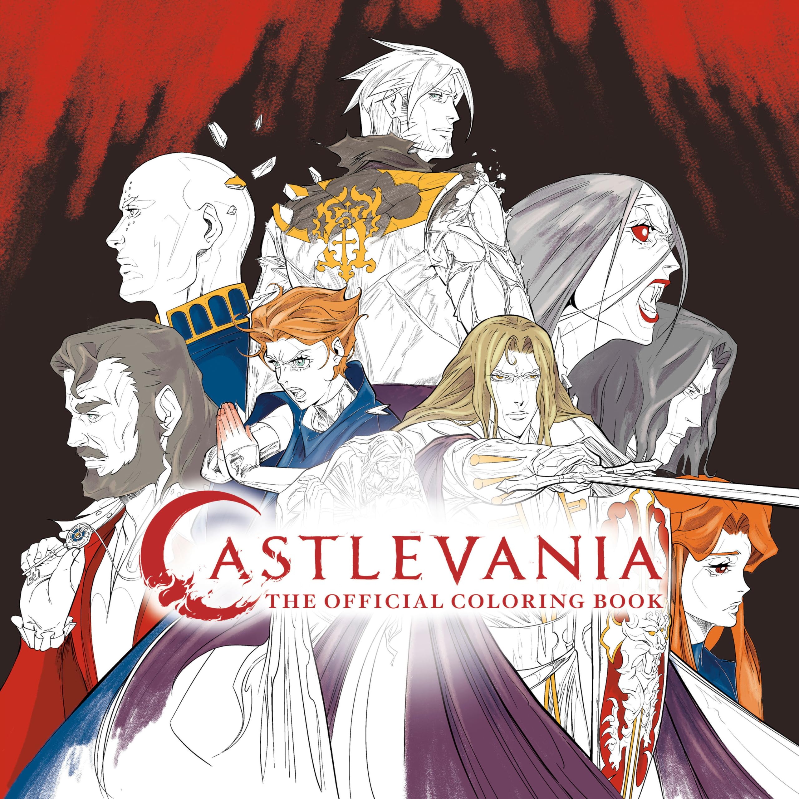 Castlevania: The Official Coloring Book,Used