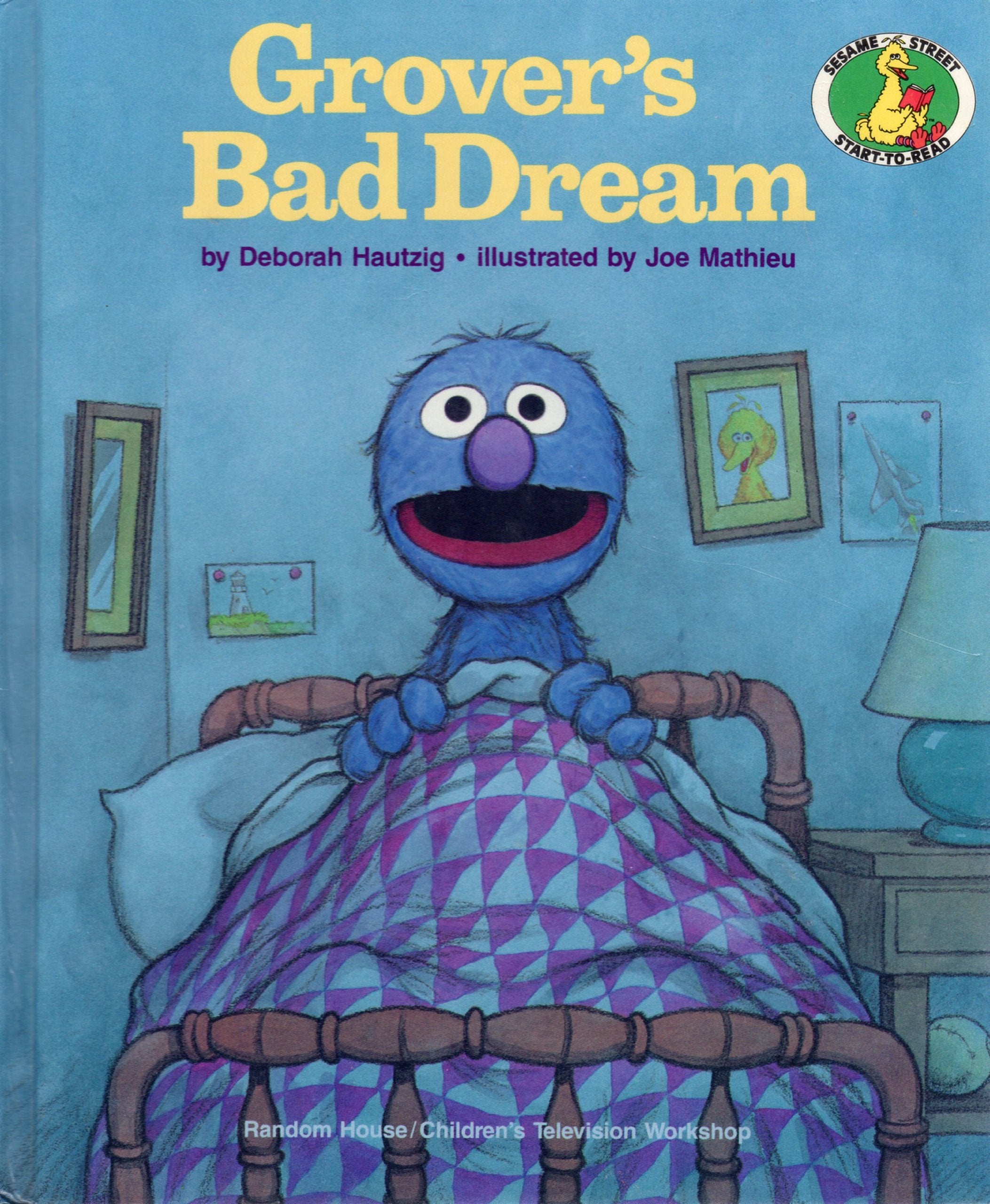 GROVER'S BAD DREAM (Sesame Street Start to Read Book),Used