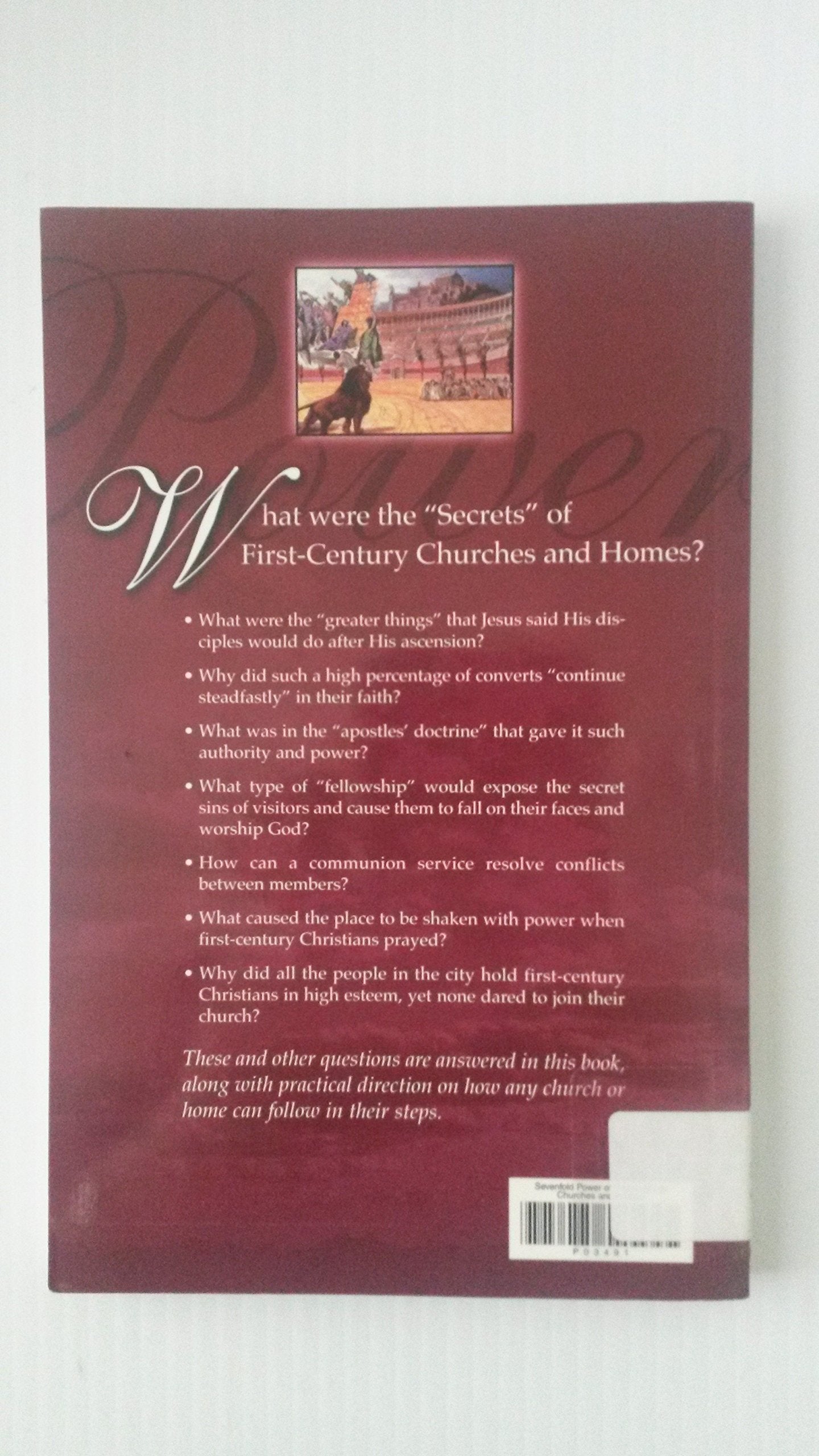 The Sevenfold Power of First Century Churches and Homes,Used